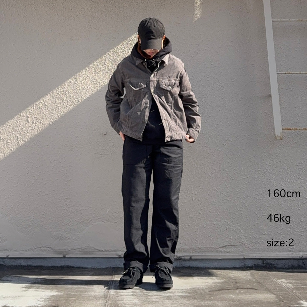 orSlow : SLIM FIT FATIGUE PANTS (BLACK) (01-5032-J61)