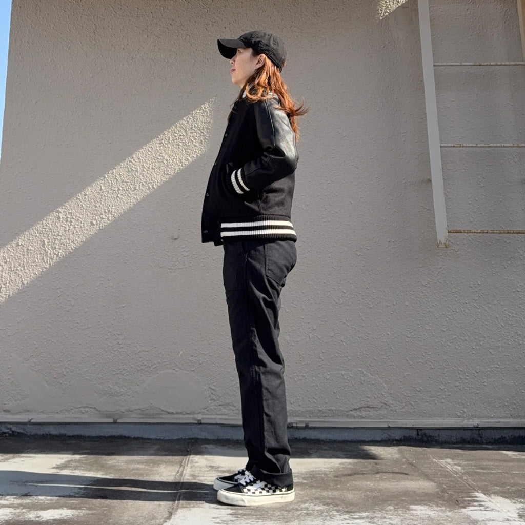 orSlow : SLIM FIT FATIGUE PANTS (BLACK) (01-5032-J61)