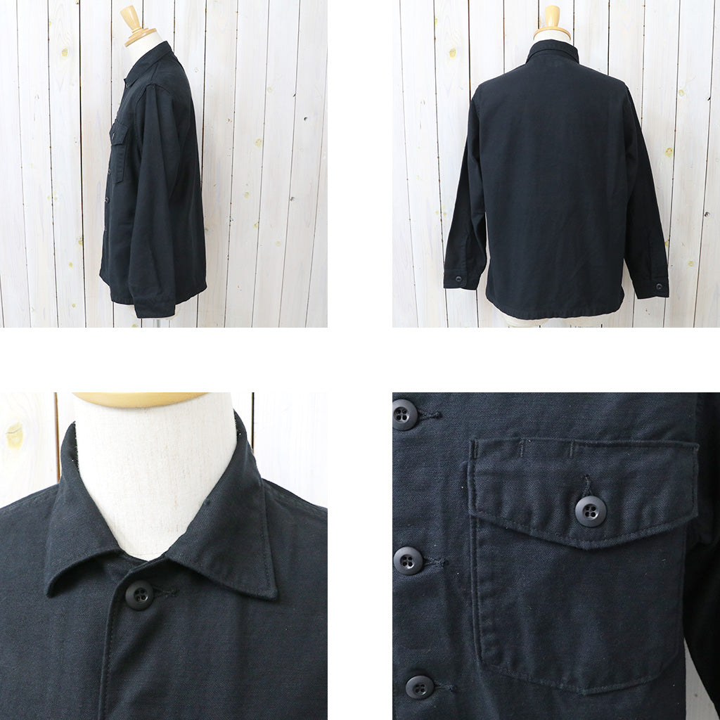 orSlow : U.S ARMY FATIGUE SHIRT (BLACK) (03-8045-J61)