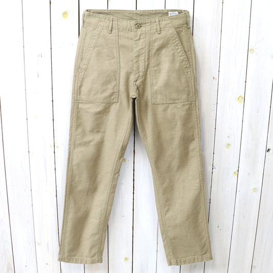 orSlow : SLIM FIT FATIGUE PANTS (SAND BEIGE) (01-5032-72)