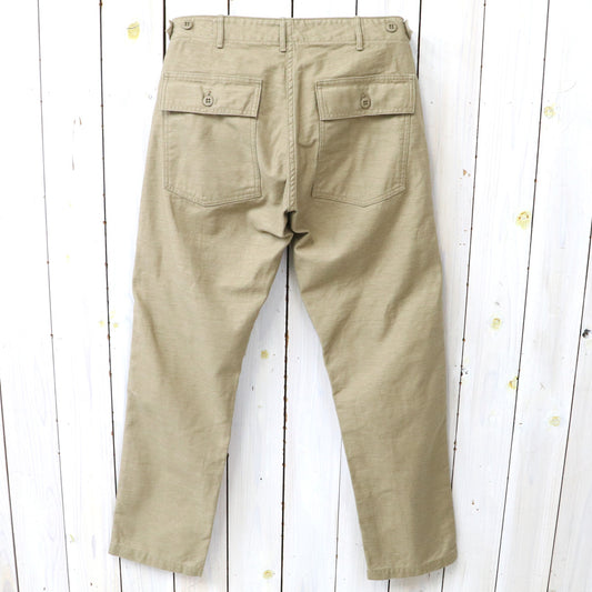 orSlow : SLIM FIT FATIGUE PANTS (SAND BEIGE) (01-5032-72)