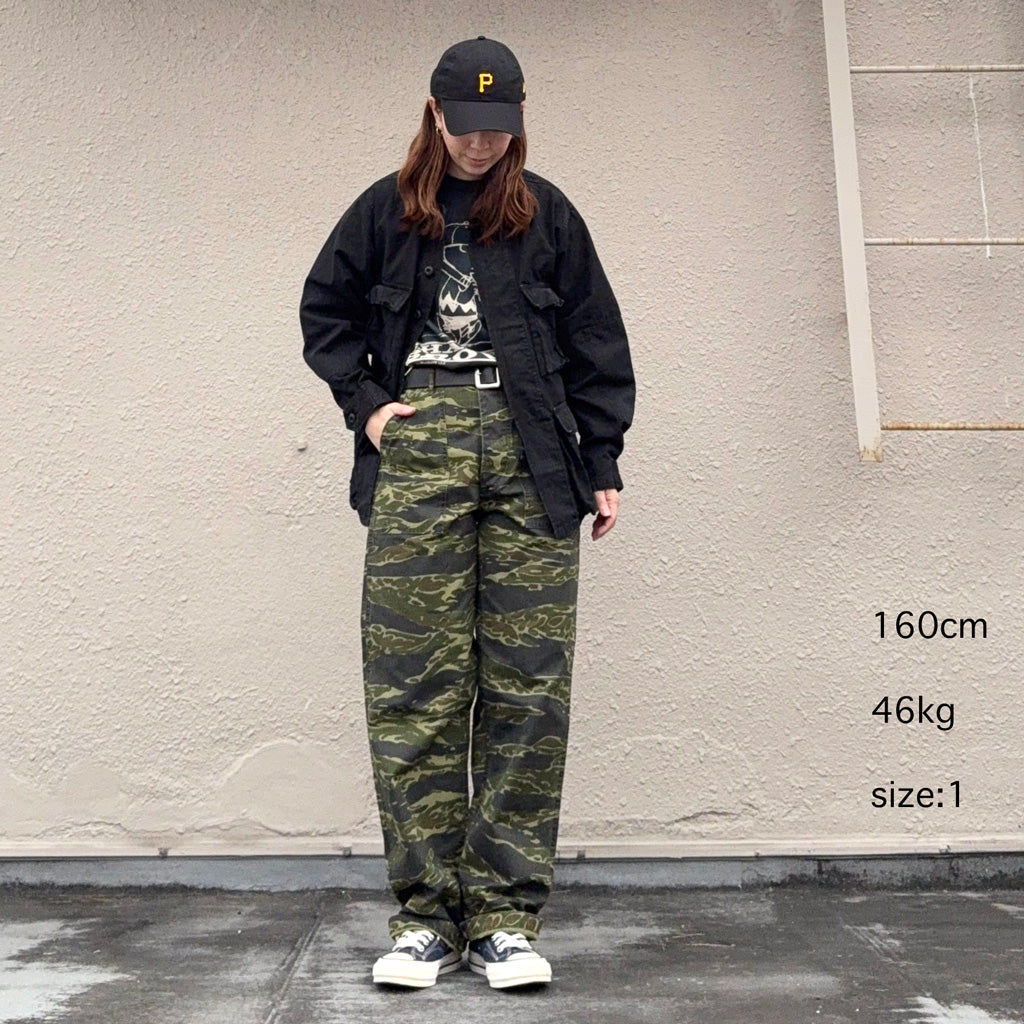 orSlow : U.S ARMY FATIGUE PANTS (TIGER CAMO) (01-5002-TGC)