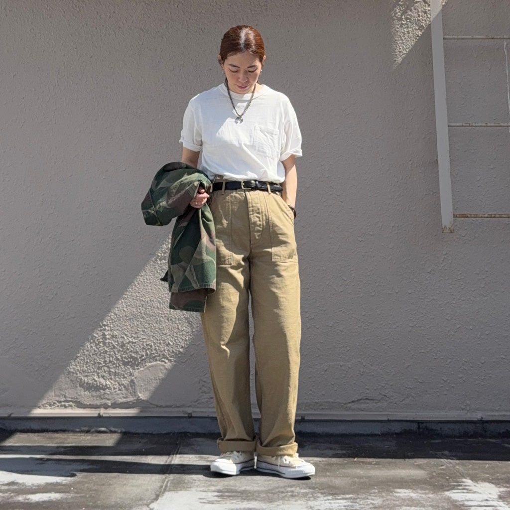 orSlow : U.S ARMY FATIGUE PANTS (SAND BEIGE) (01-5002-72)