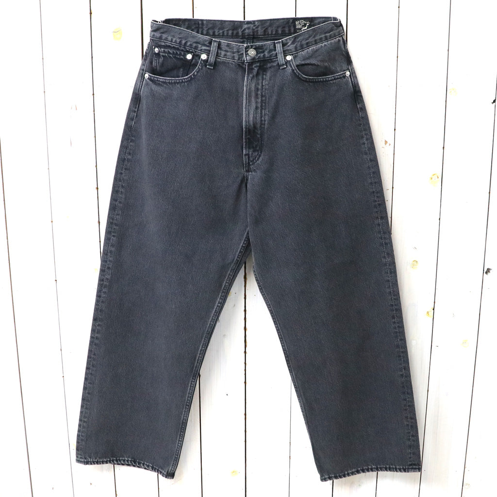 orSlow : SUPER DAD'S DENIM PANTS (BLACK DENIM STONE) (01-1100W-D61S)