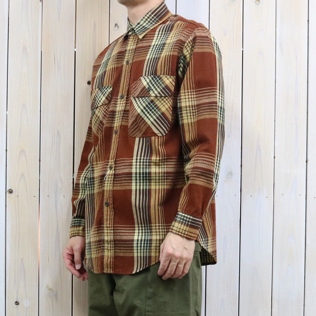orSlow : ORIGINAL CHECK WORK SHIRT WITH FLAP POCKET (01-8064-C53)