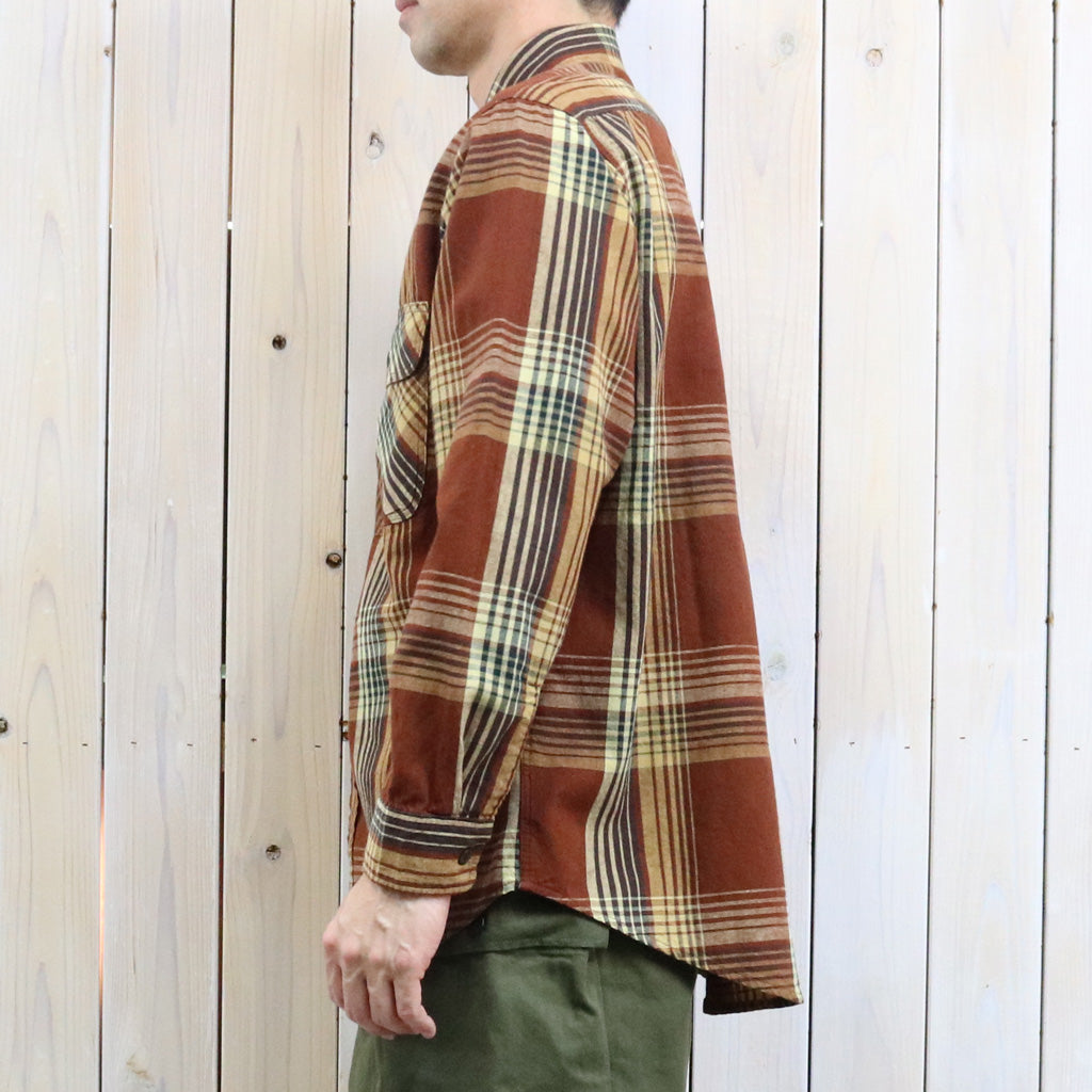orSlow : ORIGINAL CHECK WORK SHIRT WITH FLAP POCKET (01-8064-C53)