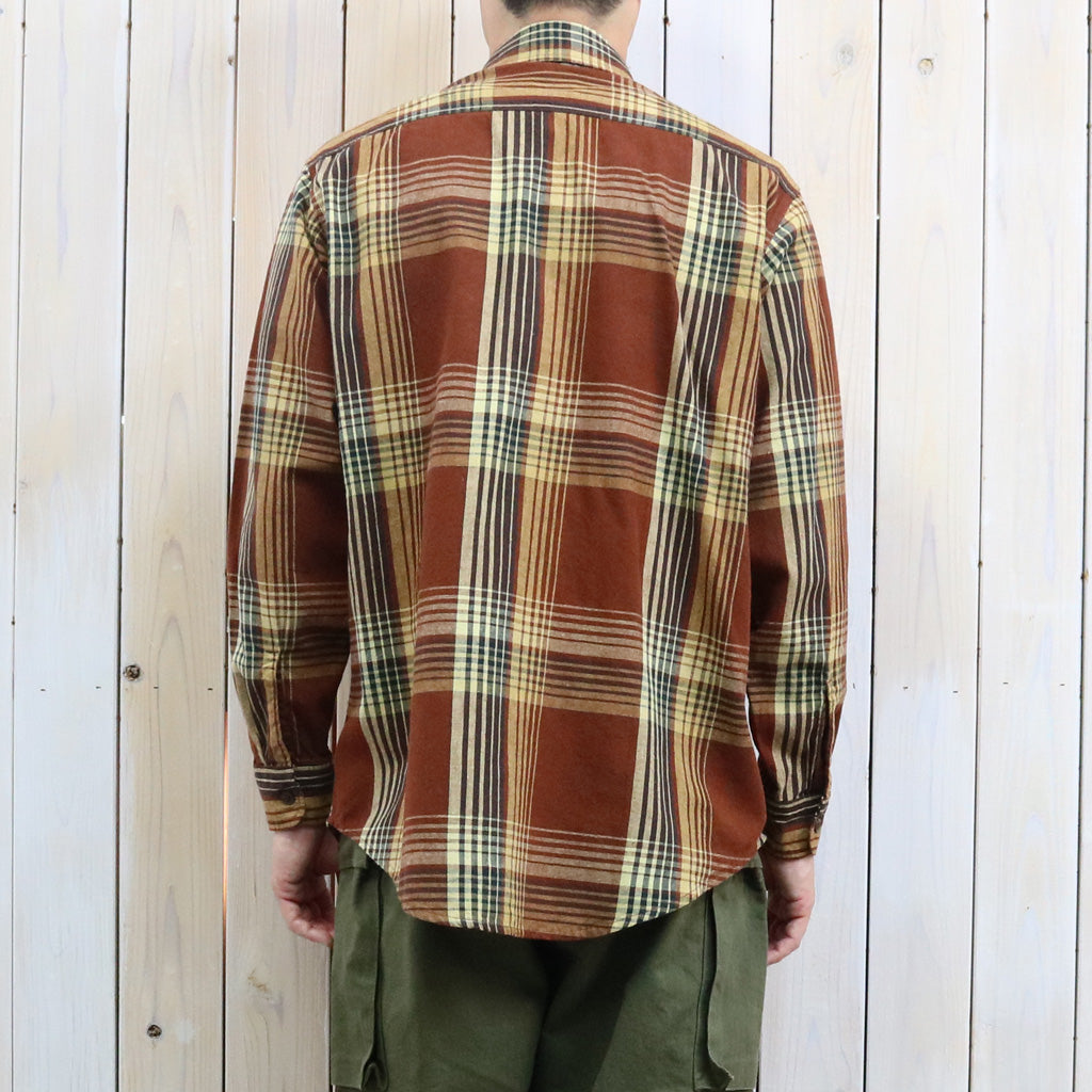 orSlow : ORIGINAL CHECK WORK SHIRT WITH FLAP POCKET (01-8064-C53)
