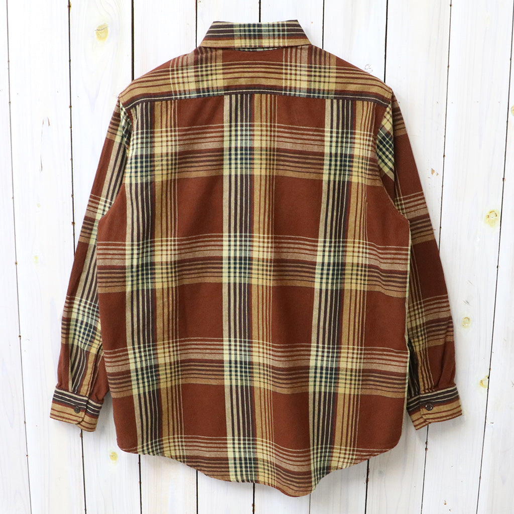 orSlow : ORIGINAL CHECK WORK SHIRT WITH FLAP POCKET (01-8064-C53)