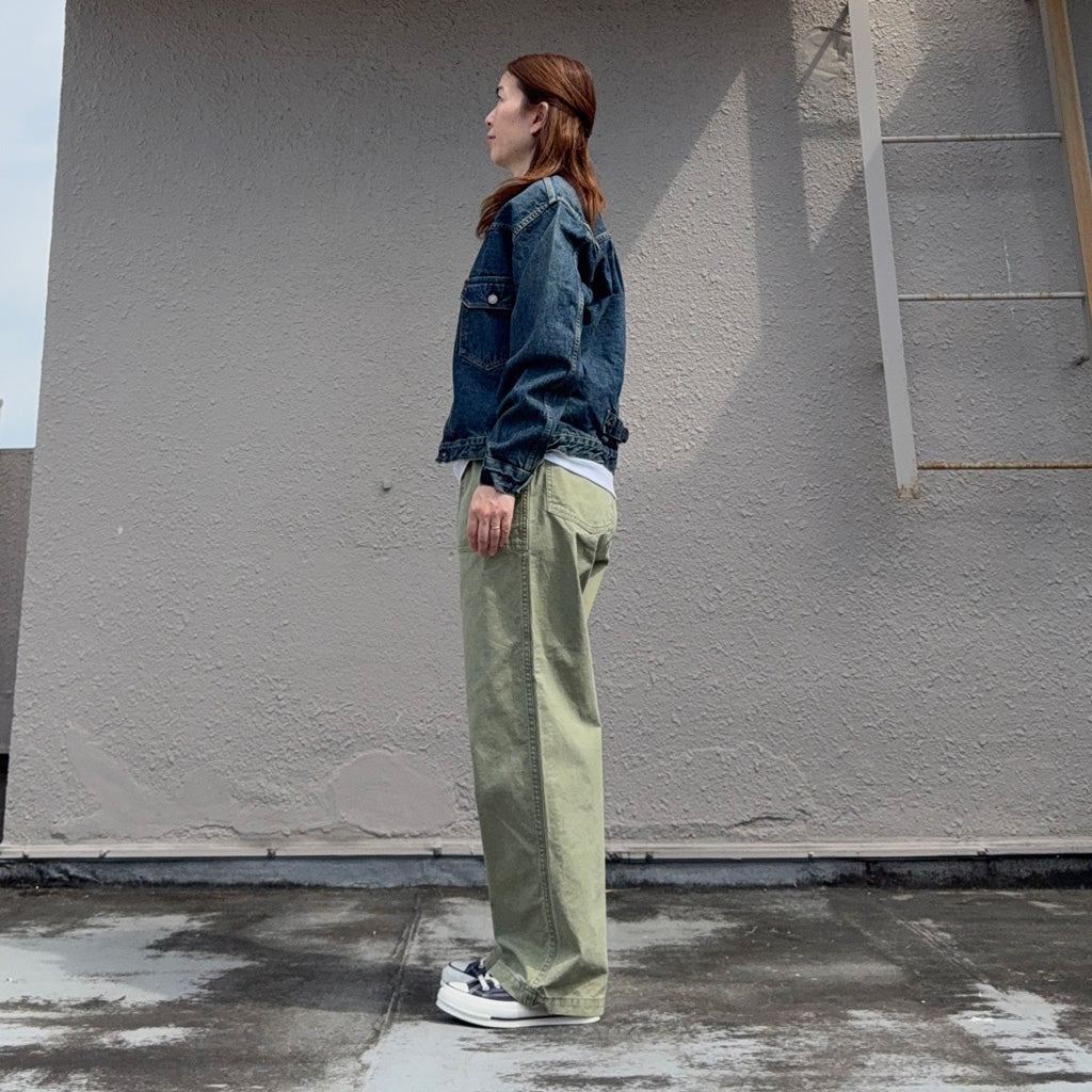 orSlow : SUMMER FATIGUE PANTS (GREEN) (01-5103-M16)