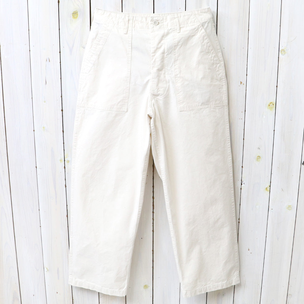 orSlow : SUMMER FATIGUE PANTS (ECRU) (01-5103-M66)