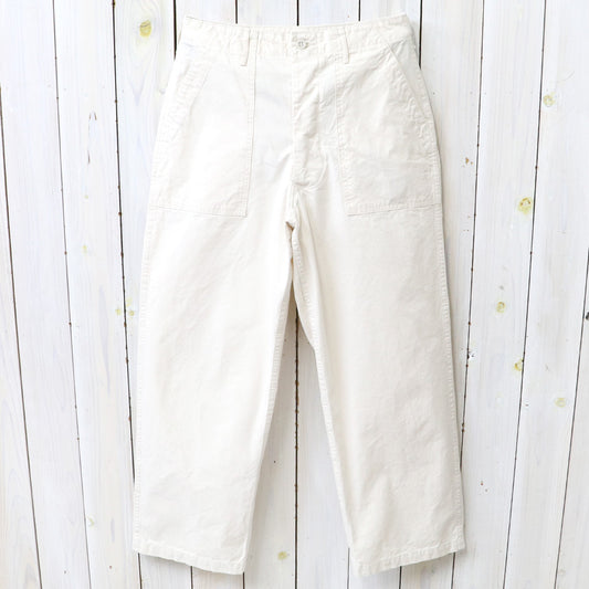orSlow : SUMMER FATIGUE PANTS (ECRU) (01-5103-M66)