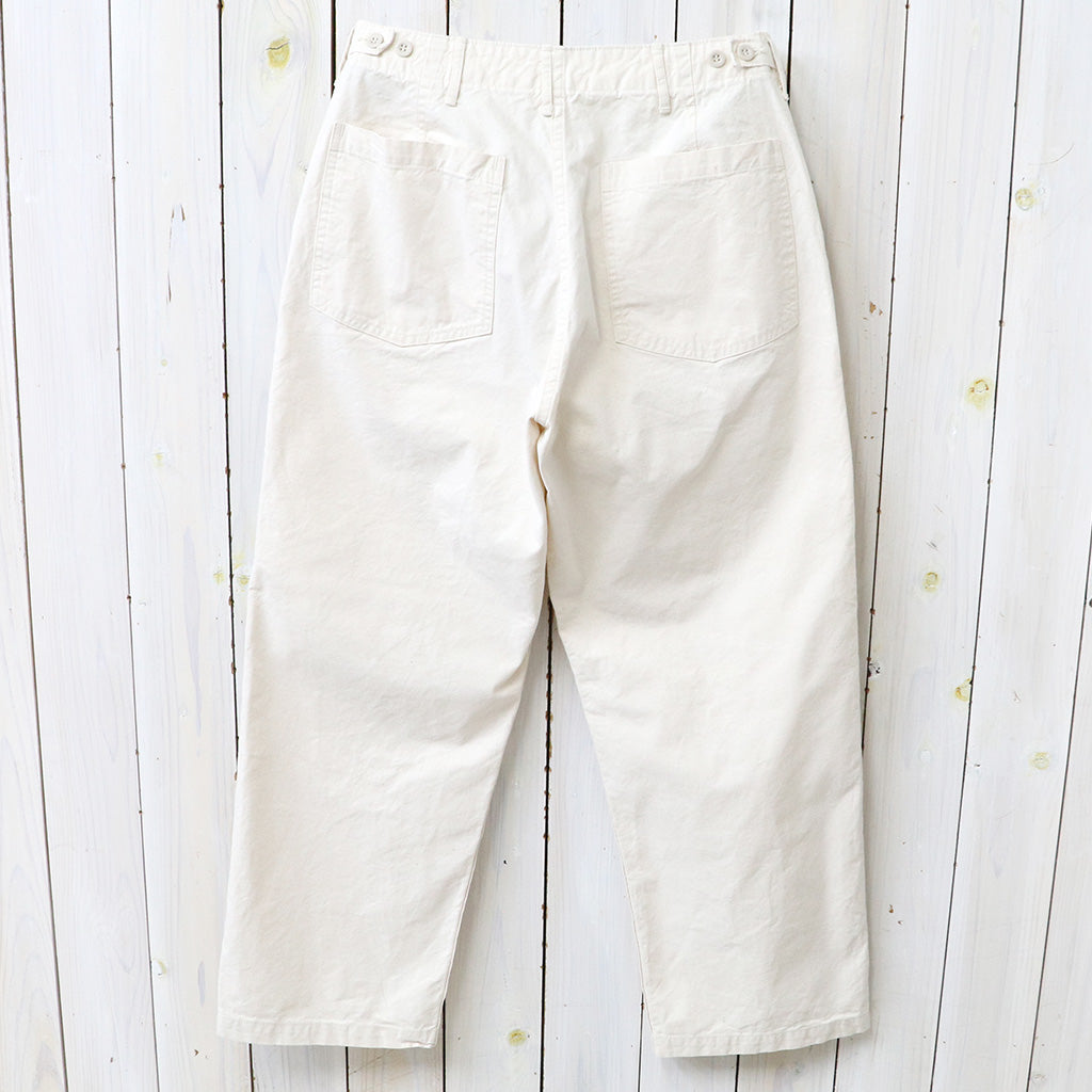 orSlow : SUMMER FATIGUE PANTS (ECRU) (01-5103-M66)