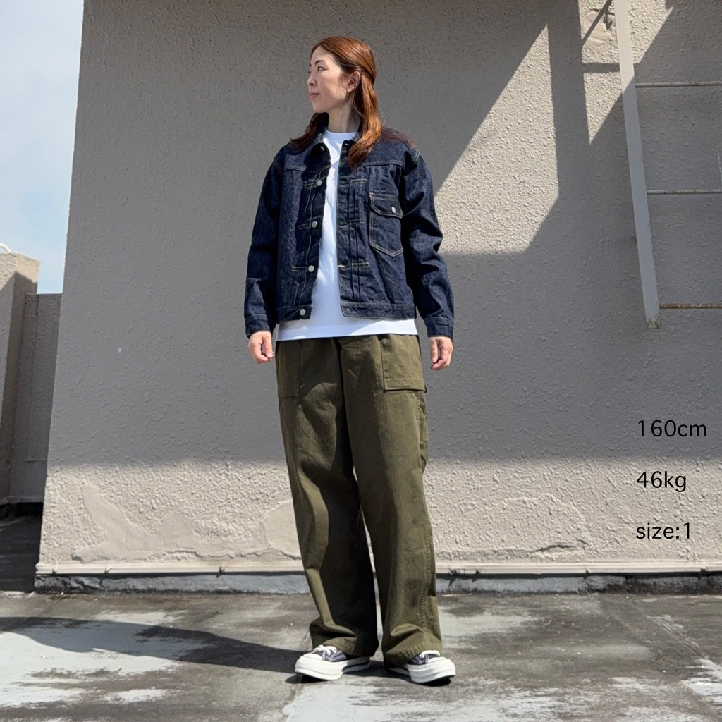 orSlow : U.S ARMY 2 POCKET CARGO (ARMY GREEN) (03-5250-76)