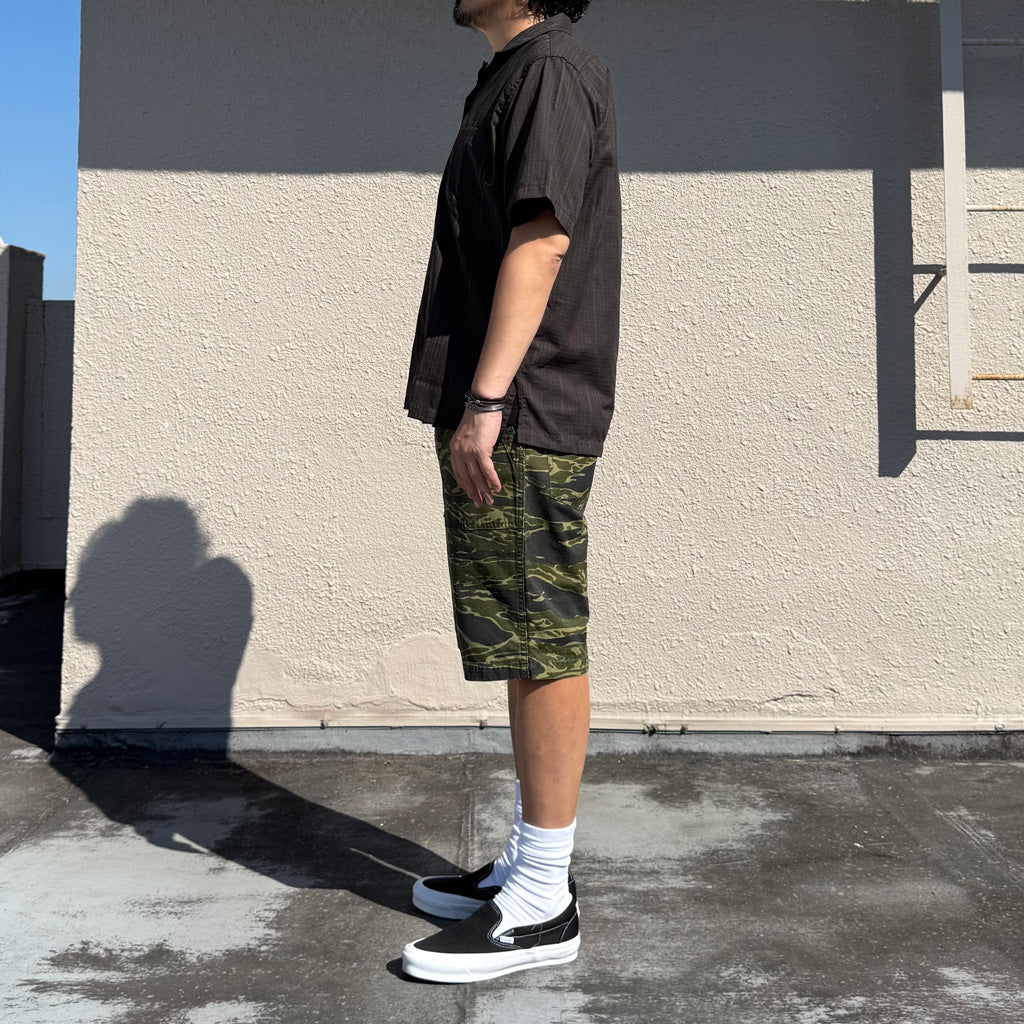 orSlow : U.S ARMY FATIGUE SHORTS (TIGER CAMO) (01-7002-TGC