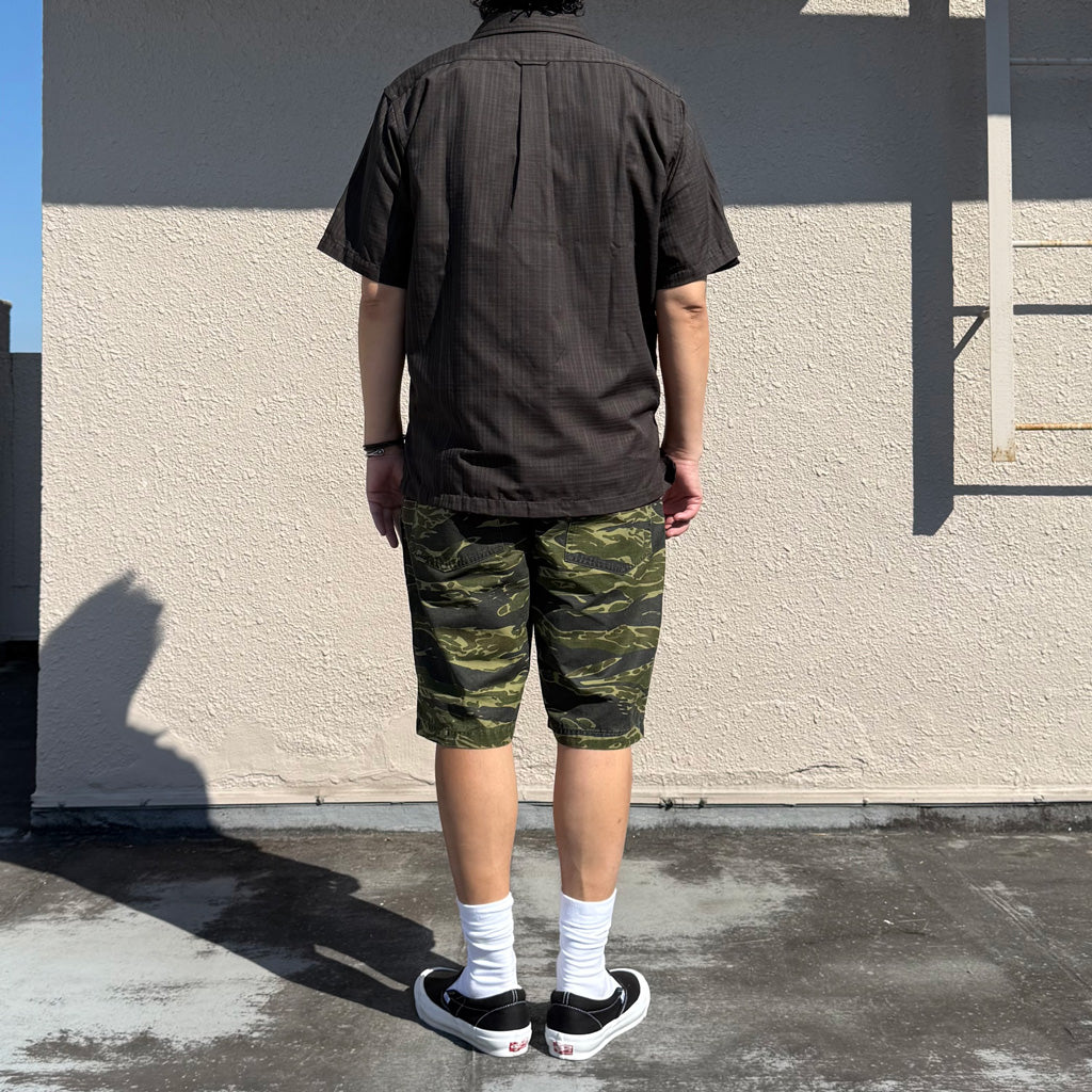 orSlow : U.S ARMY FATIGUE SHORTS (TIGER CAMO) (01-7002-TGC)
