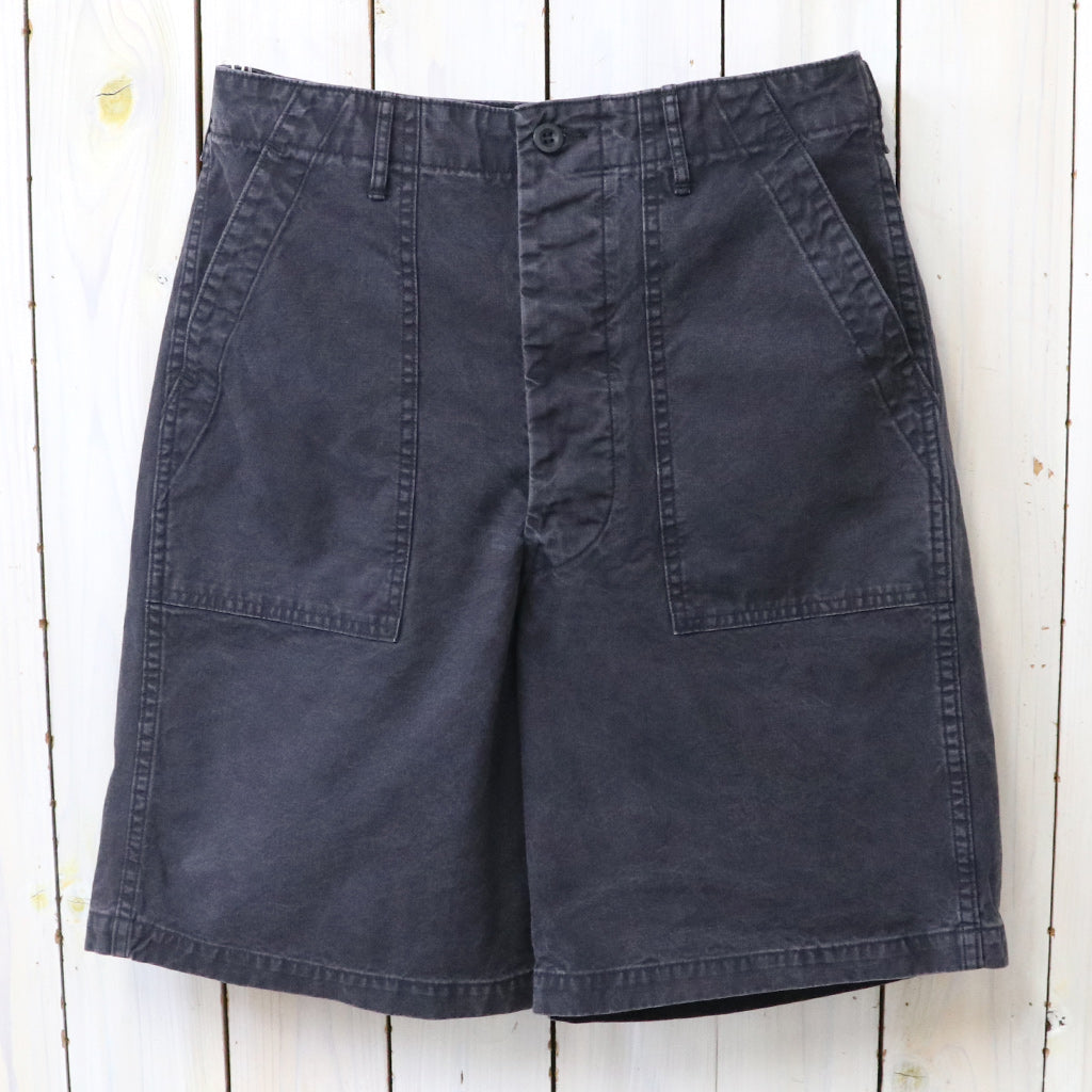 orSlow : SUMMER FATIGUE SHORTS (BLACK)