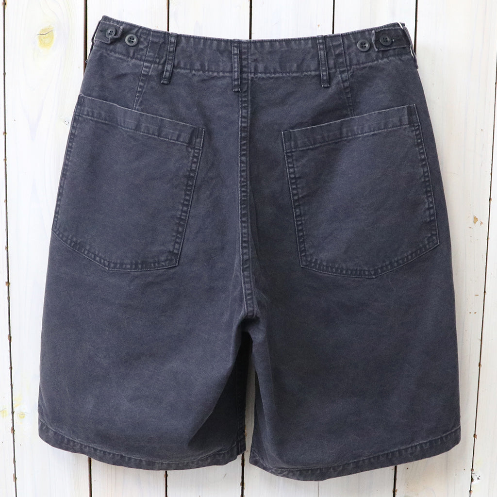 orSlow : SUMMER FATIGUE SHORTS (BLACK)