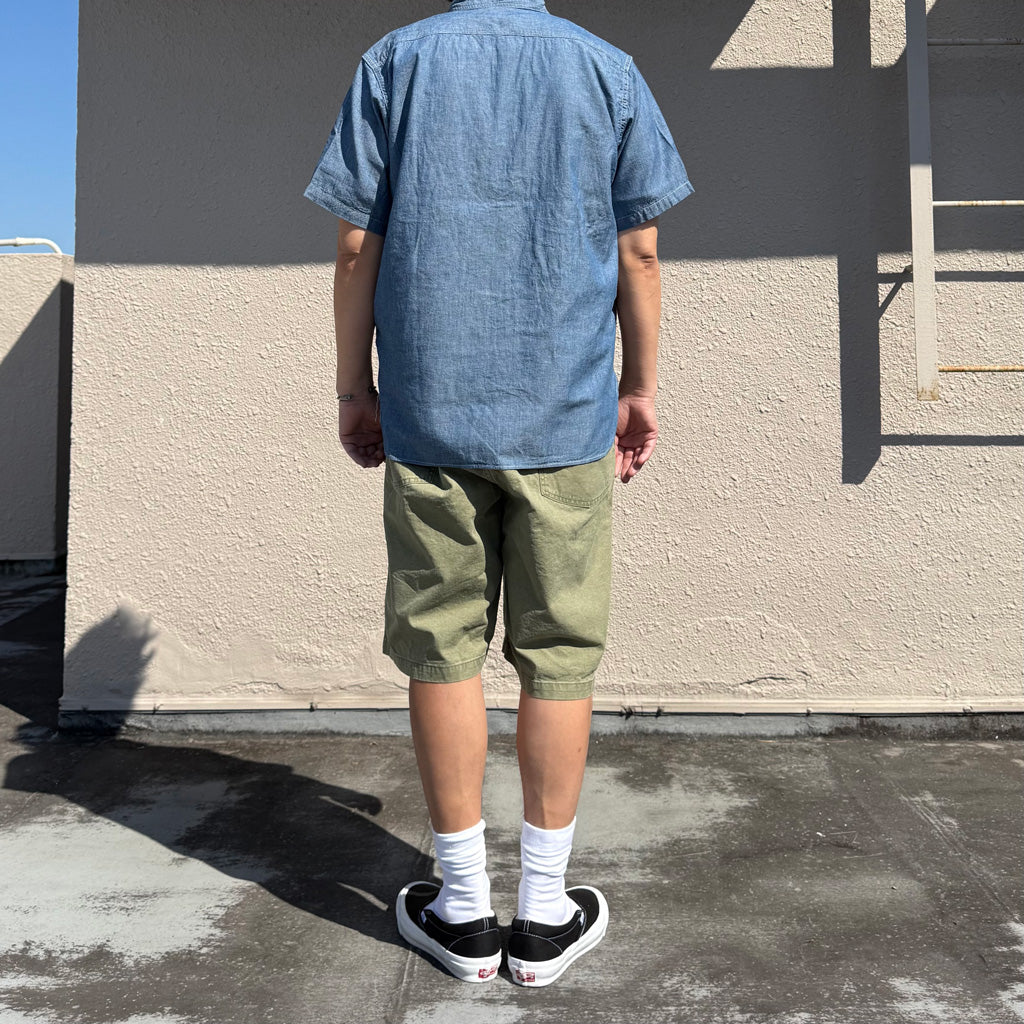 orSlow : SUMMER FATIGUE SHORTS (GREEN) (01-7103-M16)