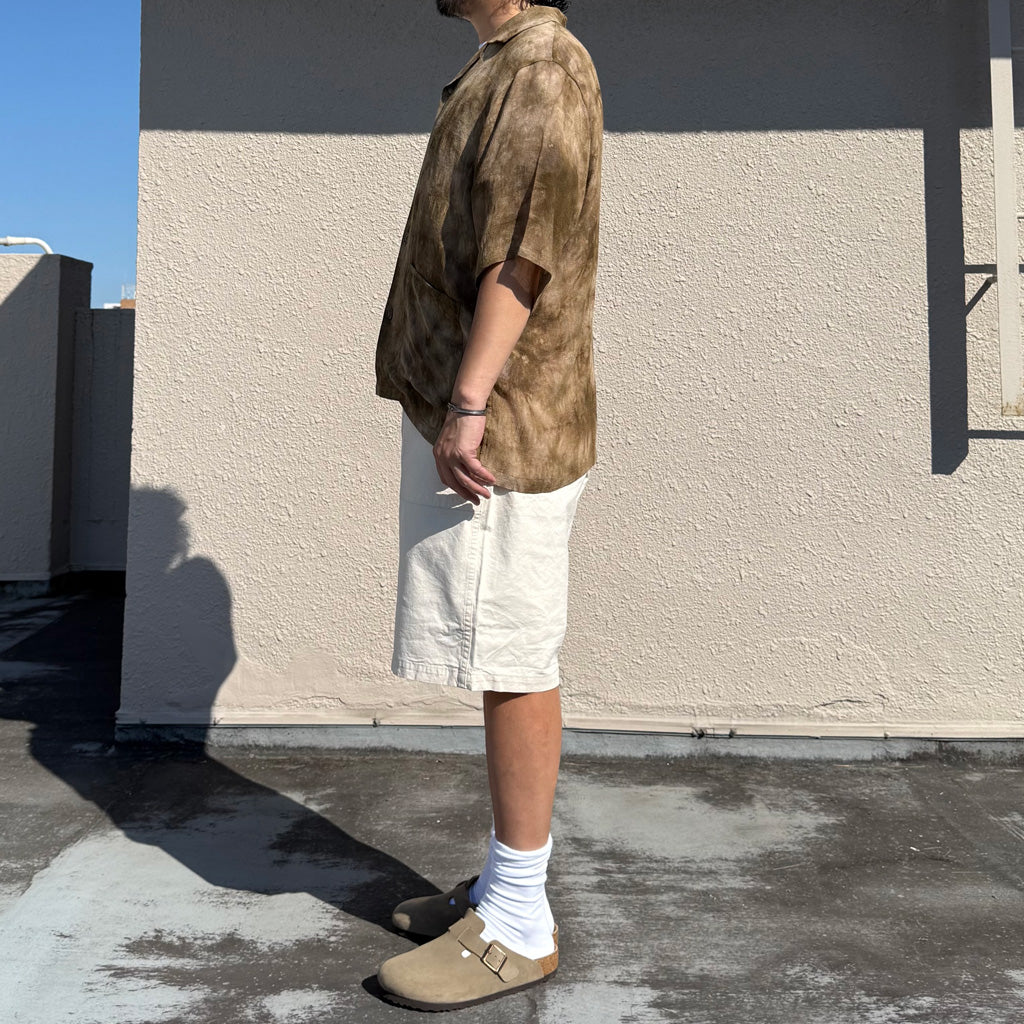 orSlow : SUMMER FATIGUE SHORTS (ECRU) (01-7103-M66)