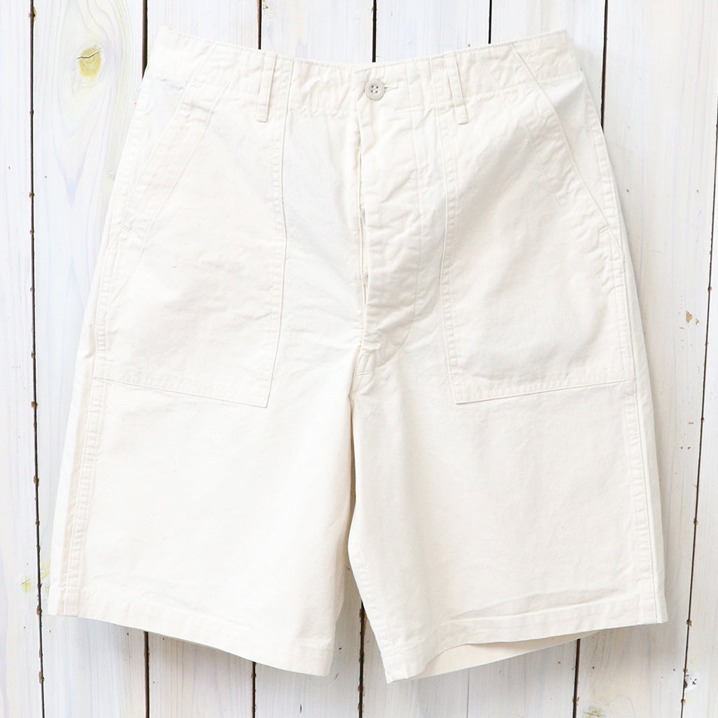 orSlow : SUMMER FATIGUE SHORTS (ECRU) (01-7103-M66)