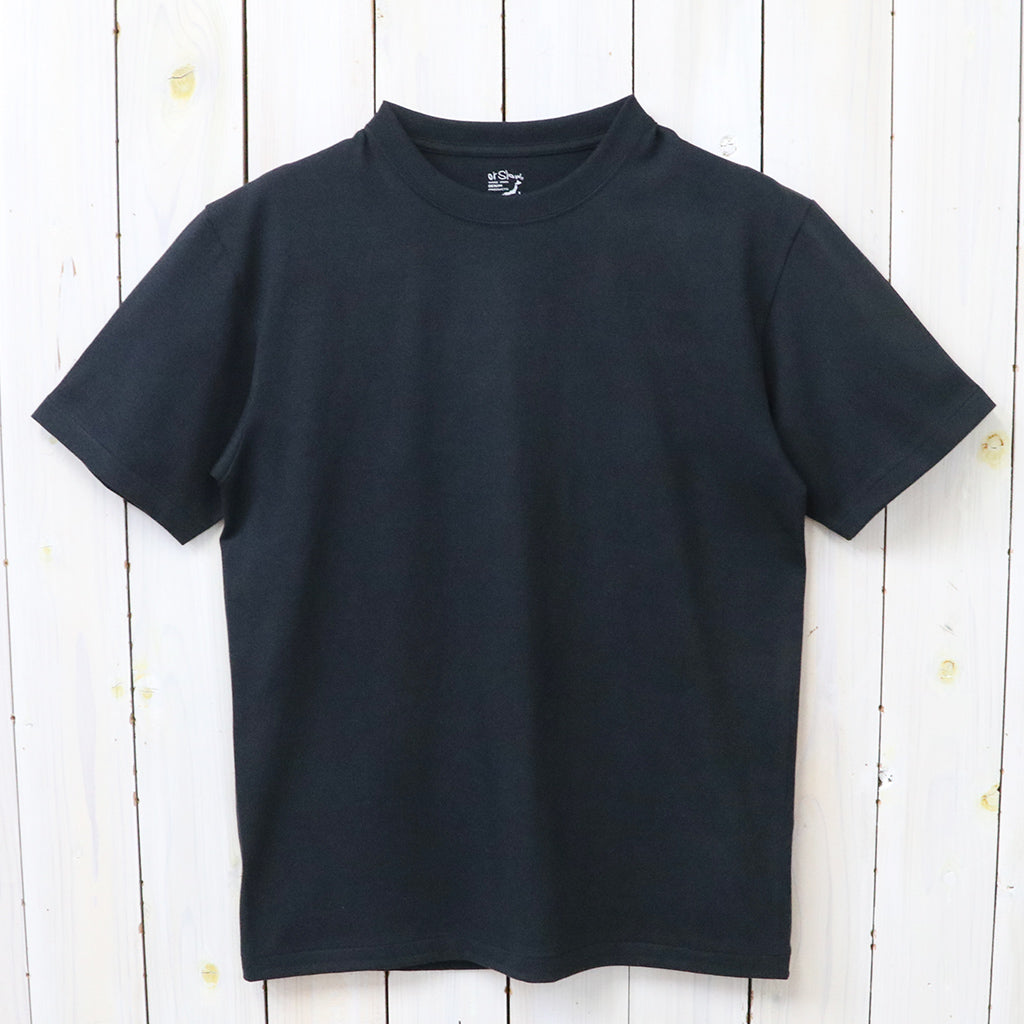 orSlow : JUST T-SHIRT (BLACK) (01-0018-61)
