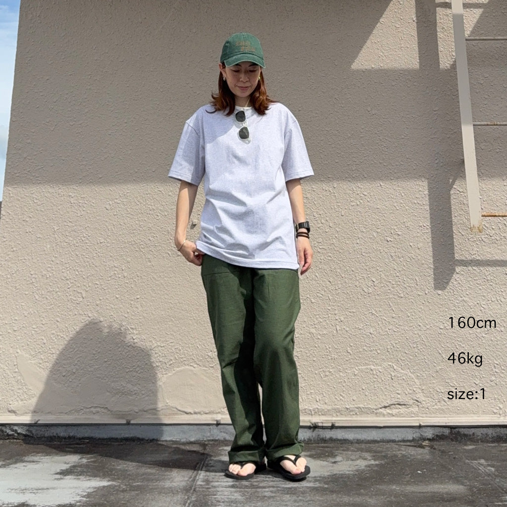 orSlow : JUST T-SHIRT (HEATHER GRAY) (01-0018-64)