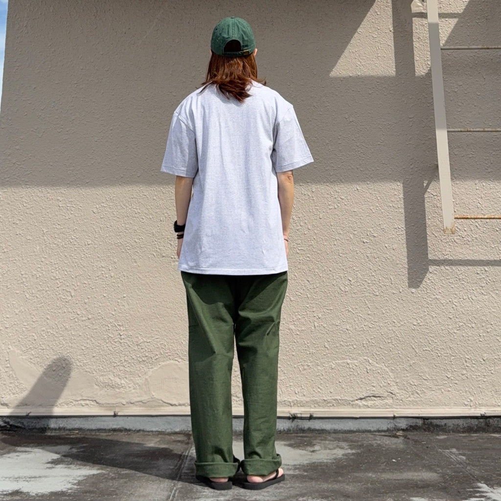 orSlow : JUST T-SHIRT (HEATHER GRAY) (01-0018-64)