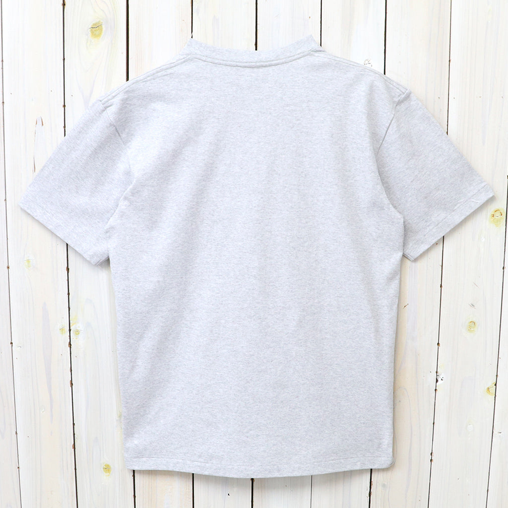 orSlow : JUST T-SHIRT (HEATHER GRAY) (01-0018-64)