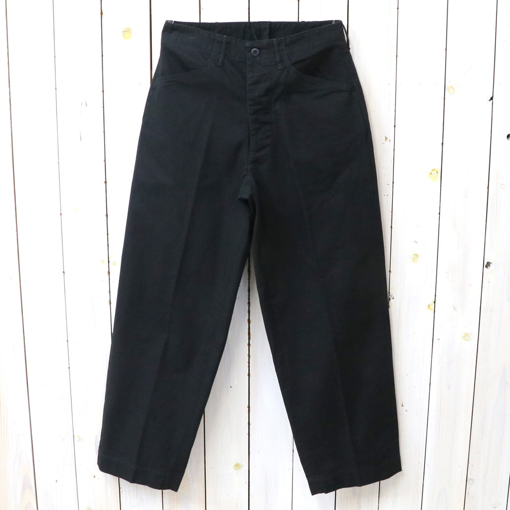 orSlow : U.S. NAVY WIDE-FIT UTILITY PANTS (BLACK) (01-5212-61)