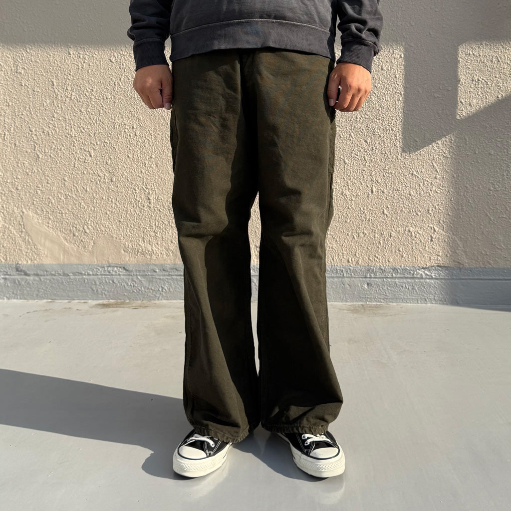orSlow : DAD'S FIT OXFORD PAINTER PANTS (COFFEE BROWN) (01-5328-52S)