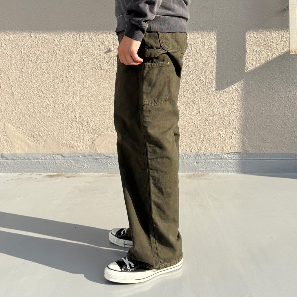 orSlow : DAD'S FIT OXFORD PAINTER PANTS (COFFEE BROWN) (01-5328-52S)