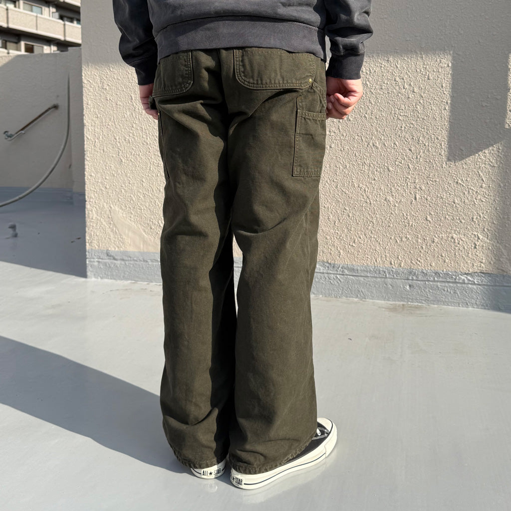 orSlow : DAD'S FIT OXFORD PAINTER PANTS (COFFEE BROWN) (01-5328-52S)