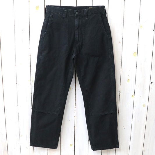 orSlow : DOUBLE KNEE CANVAS WORK TROUSERS (BLACK) (01-5329-61S)