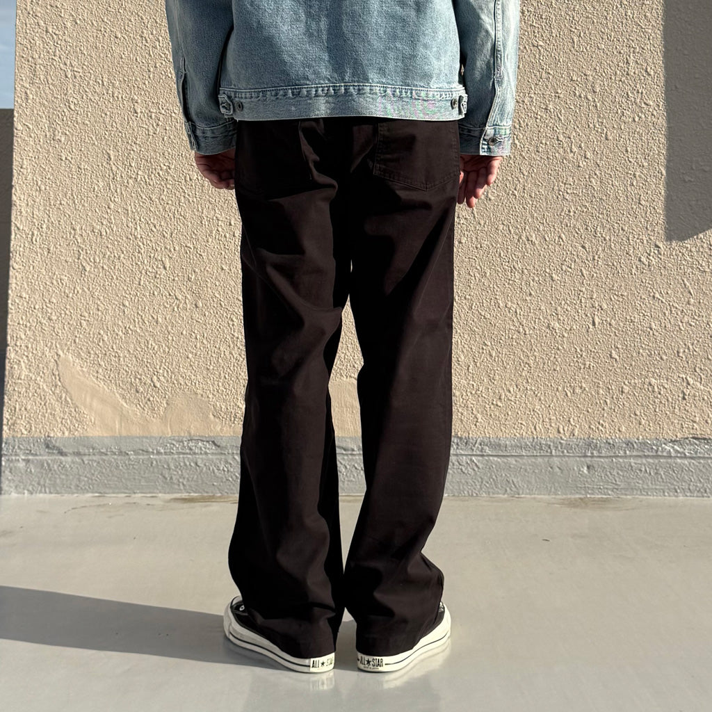 orSlow : HERRINGBONE VINTAGE FIT FATIGUE PANTS (BLACK) (03-V5002-61)