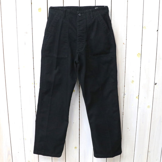 orSlow : HERRINGBONE VINTAGE FIT FATIGUE PANTS (BLACK) (03-V5002-61)