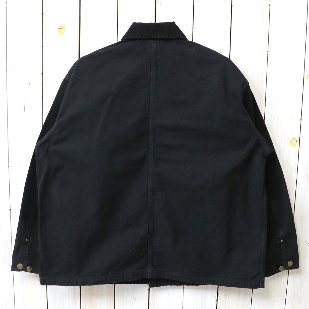 orSlow : RELAXED FIT OXFORD COVERALL (BLACK) (01-6034-61S)