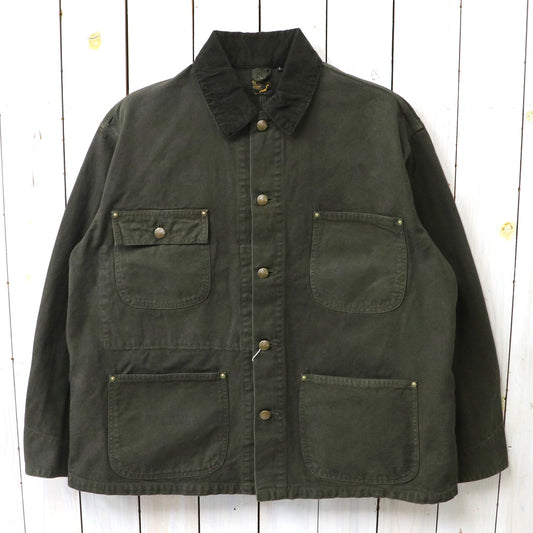 orSlow : RELAXED FIT OXFORD COVERALL (COFFEE BROWN) (01-6034-52S)
