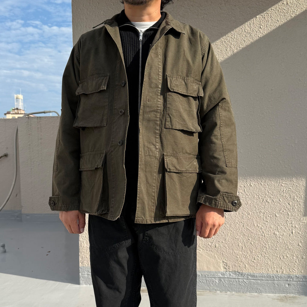 orSlow : B.D.U JACKET–STONE WASHED BROWN (01-6110-52S)