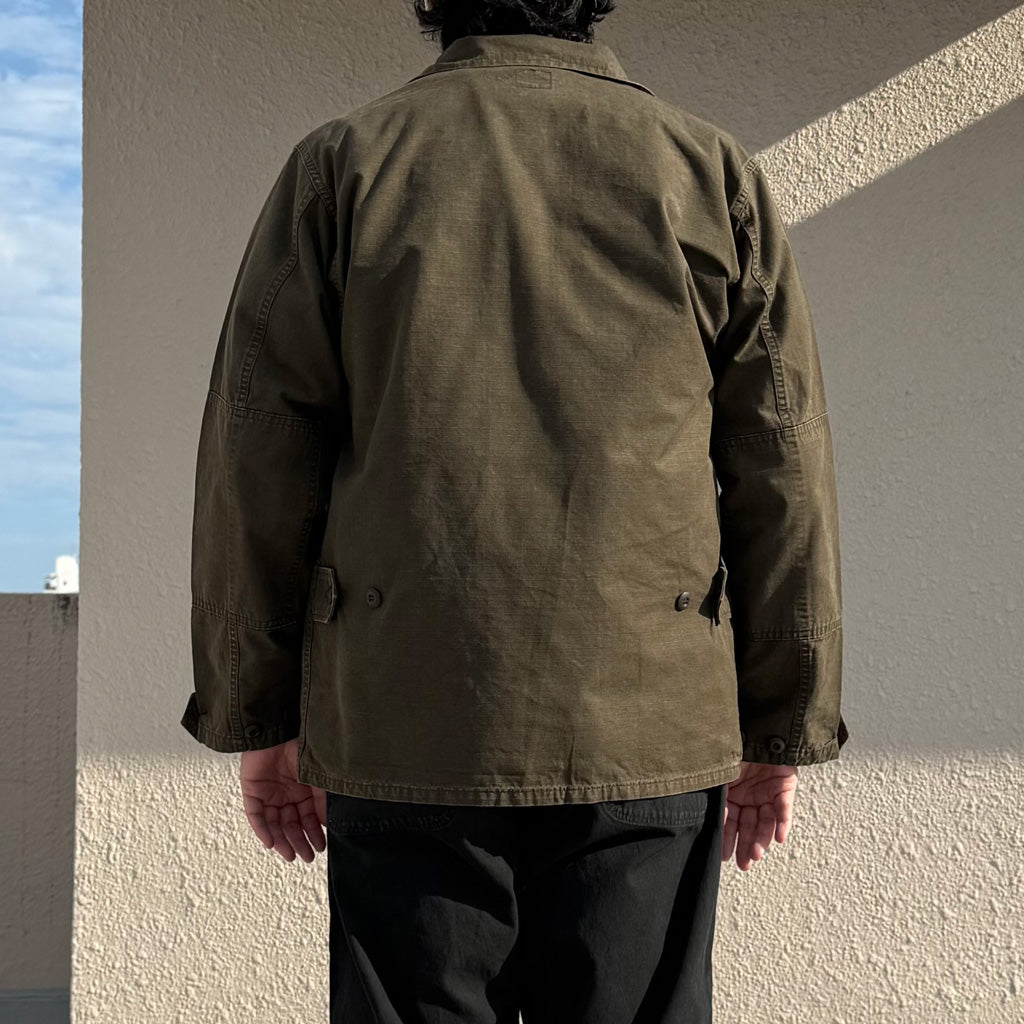 orSlow : B.D.U JACKET–STONE WASHED BROWN (01-6110-52S)