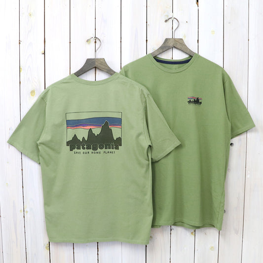 patagonia『M’s ’73 Skyline Organic T-Shirt』(Buckhorn Green)