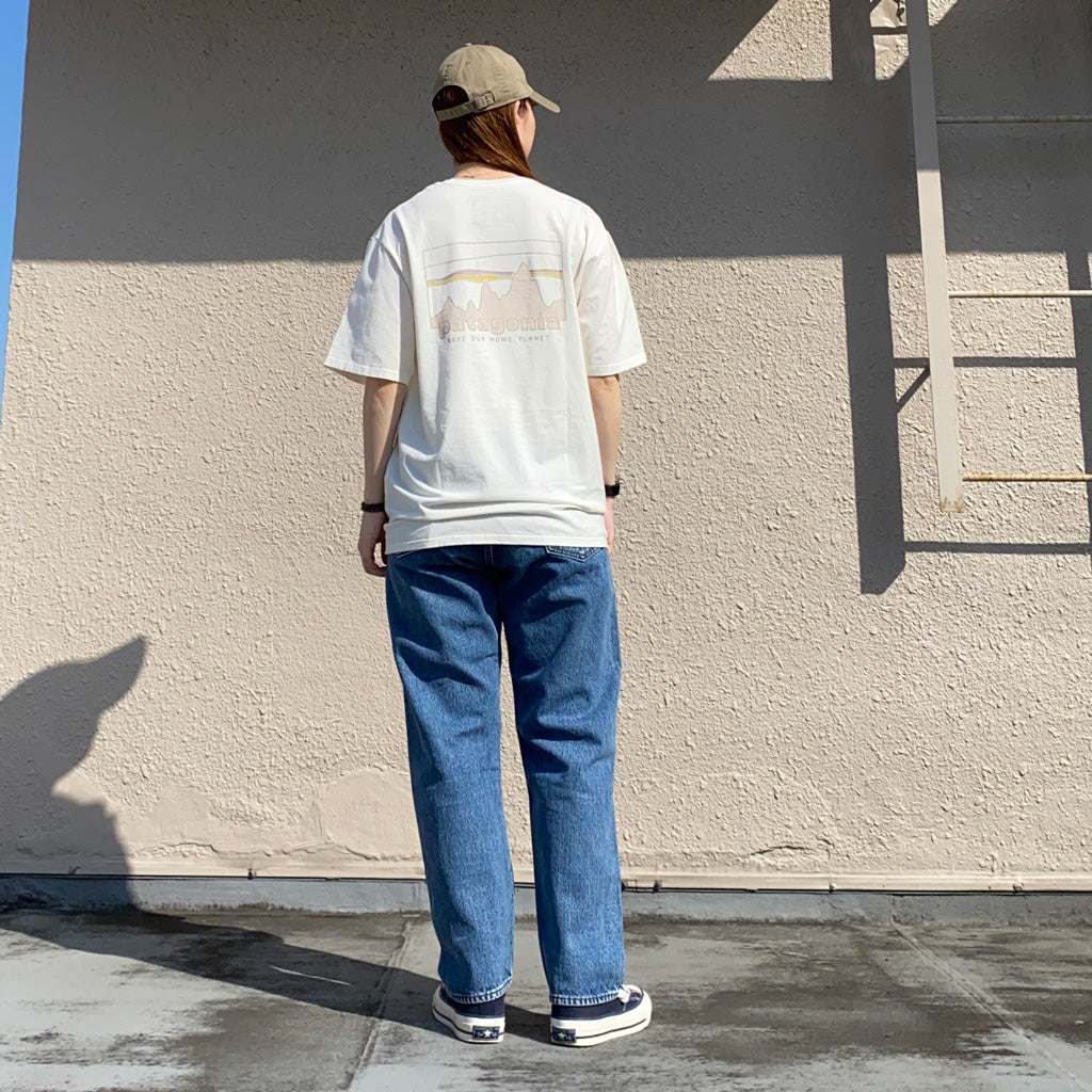 patagonia『M’s ’73 Skyline Organic T-Shirt』(Birch White)