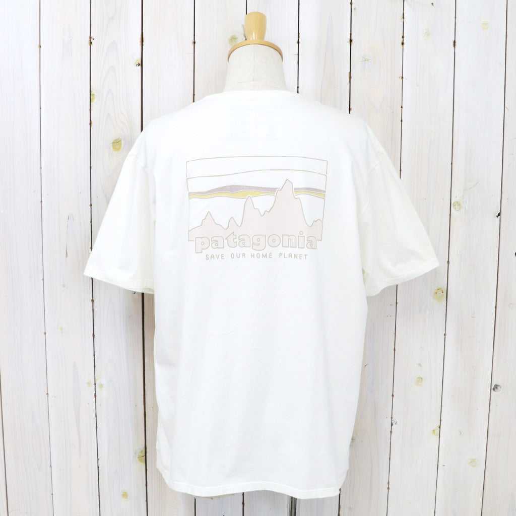 patagonia『M’s ’73 Skyline Organic T-Shirt』(Birch White)