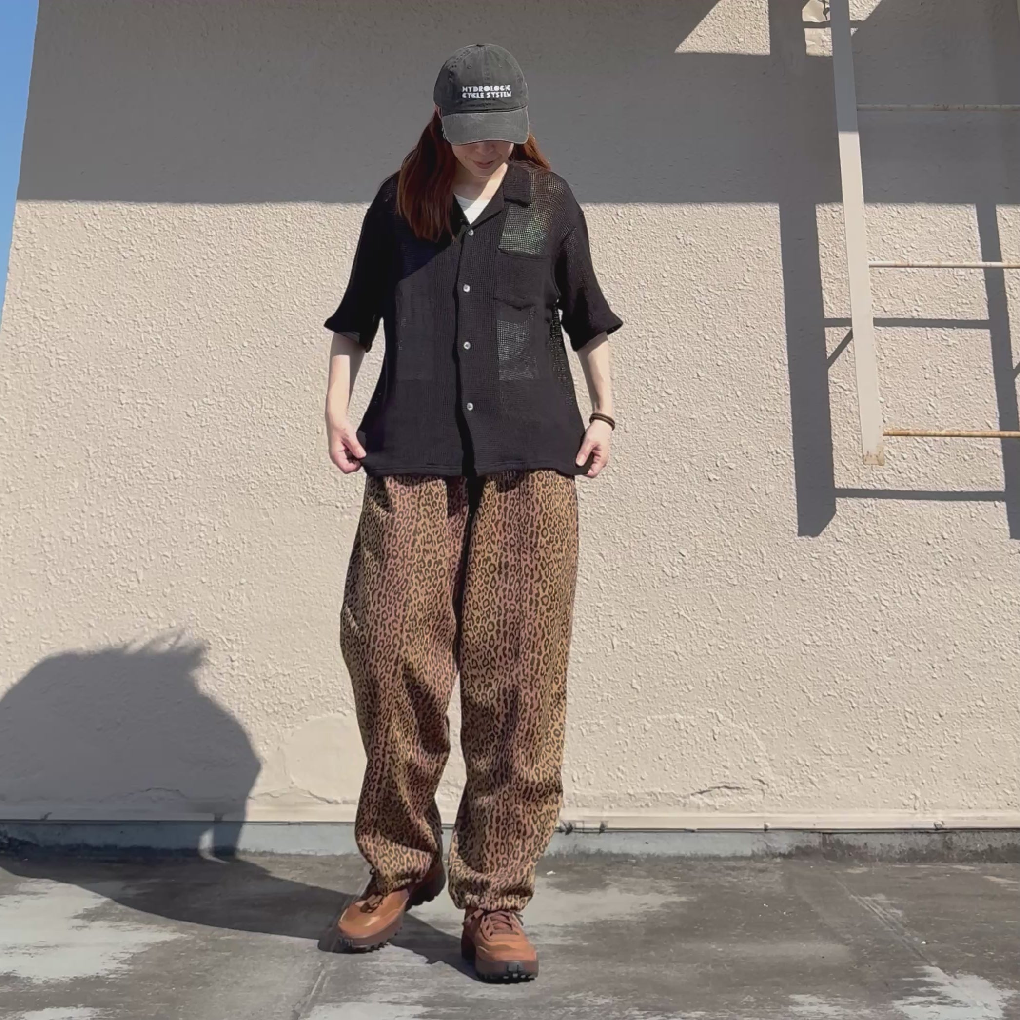 SALE30%OFF】SOUTH2 WEST8 : String C.S Pant-Poly Jq./Leopard