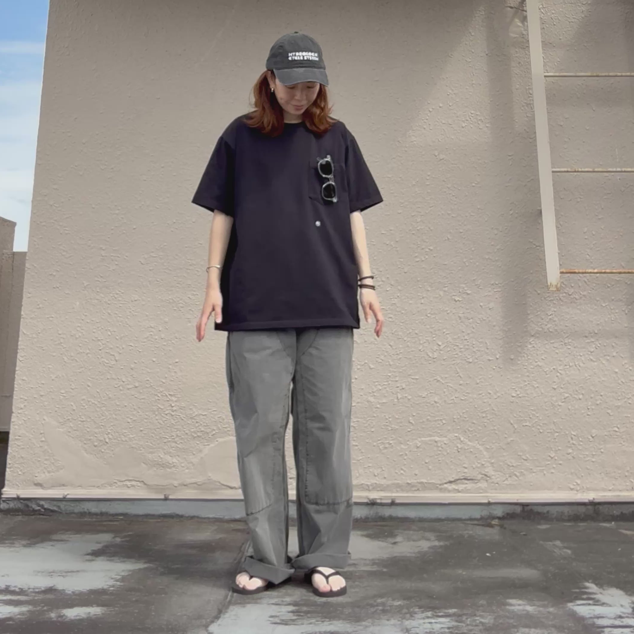 nanamica : COOLMAX Jersey Pocket Tee (Black) – Reggieshop