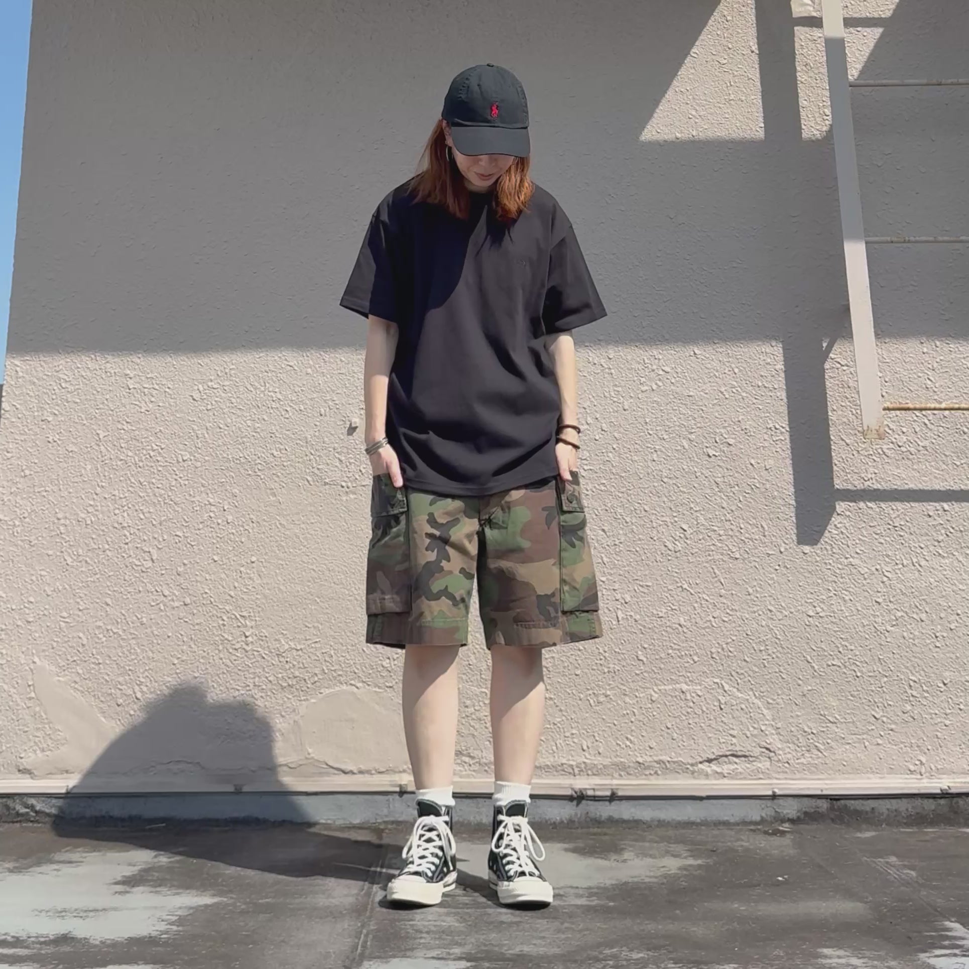 Double RL : CAMO RIPSTOP CARGO SHORT – Reggieshop