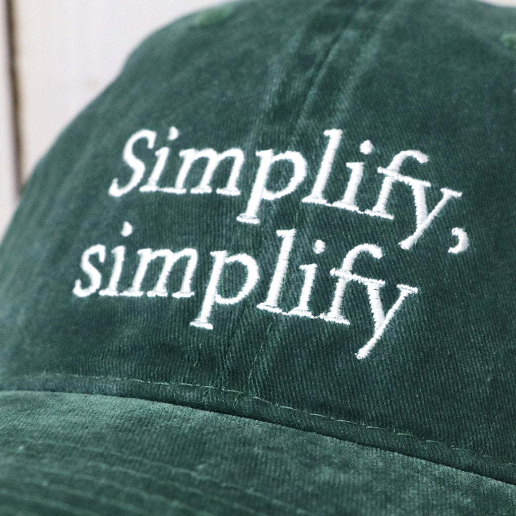 SOUTH2 WEST8 : Strap Back Cap-Simplify, simplify
