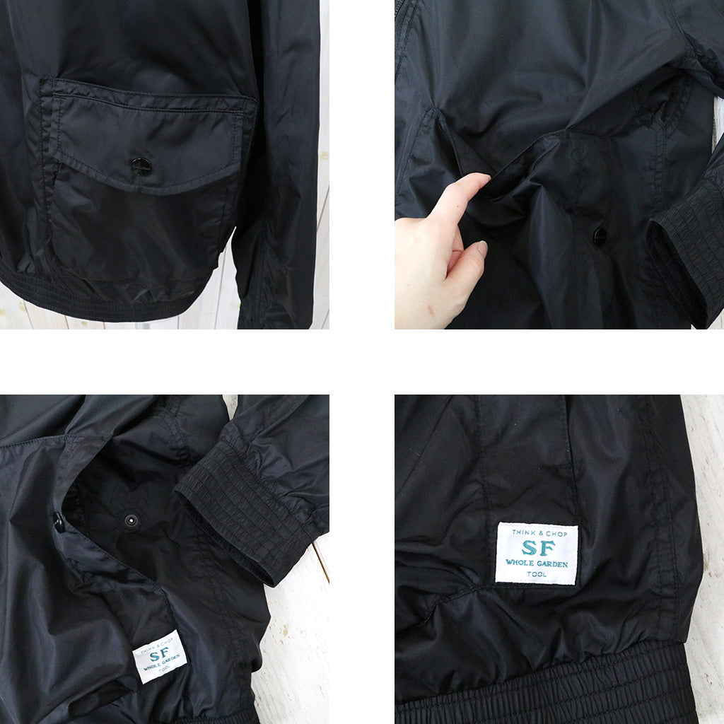 SASSAFRAS『D/C ARMOR JACKET(66 NYLON)』(BLACK)