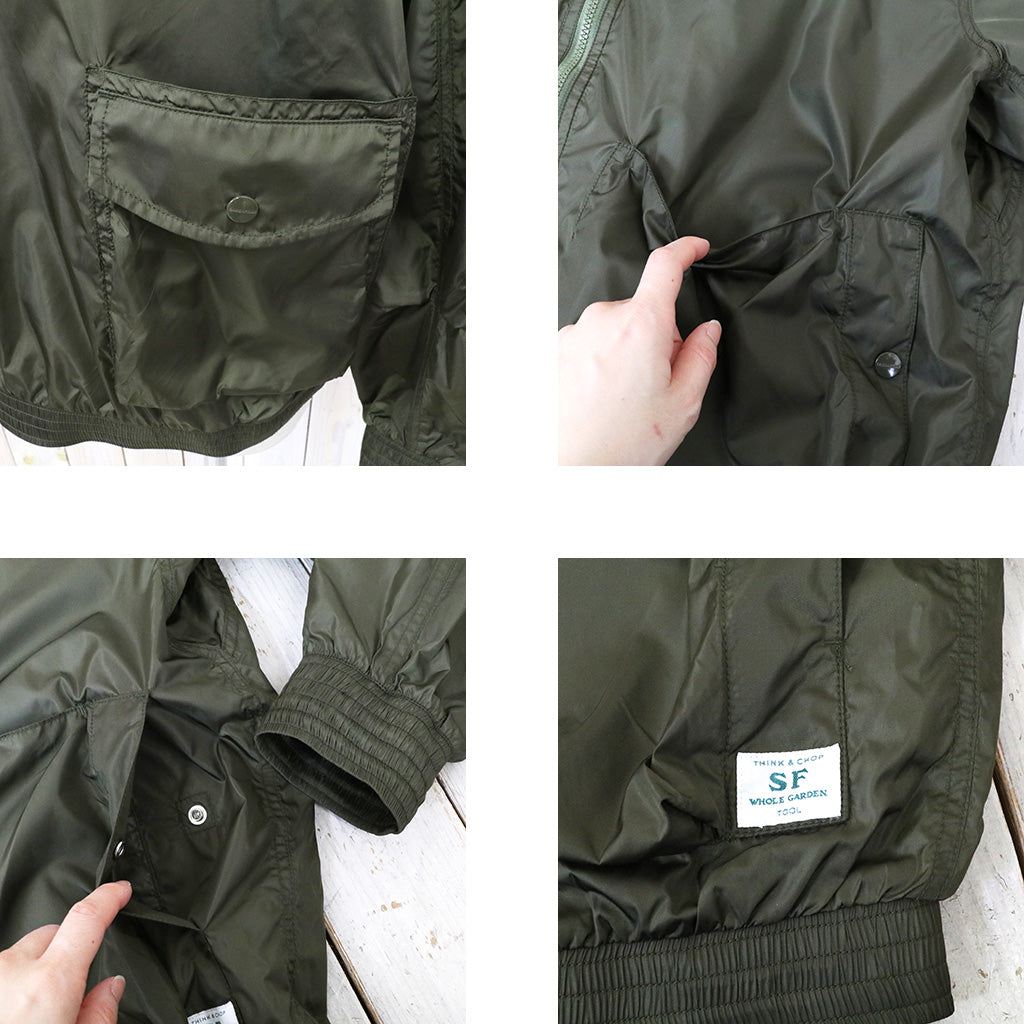 SASSAFRAS『D/C ARMOR JACKET(66 NYLON)』(OLIVE)