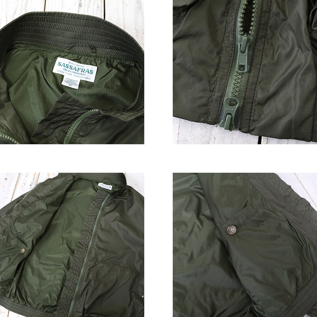 SASSAFRAS『D/C ARMOR JACKET(66 NYLON)』(OLIVE)