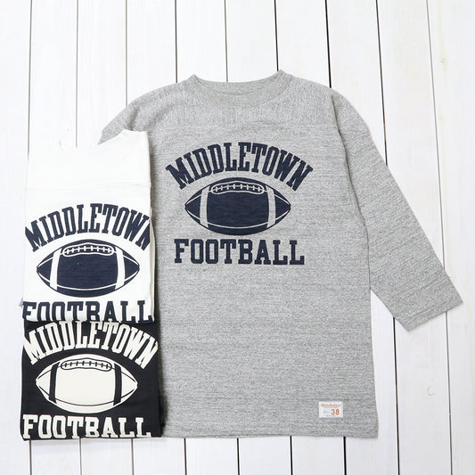 WAREHOUSE : Lot 4063 7分袖フットボールT- MIDDLETOWN